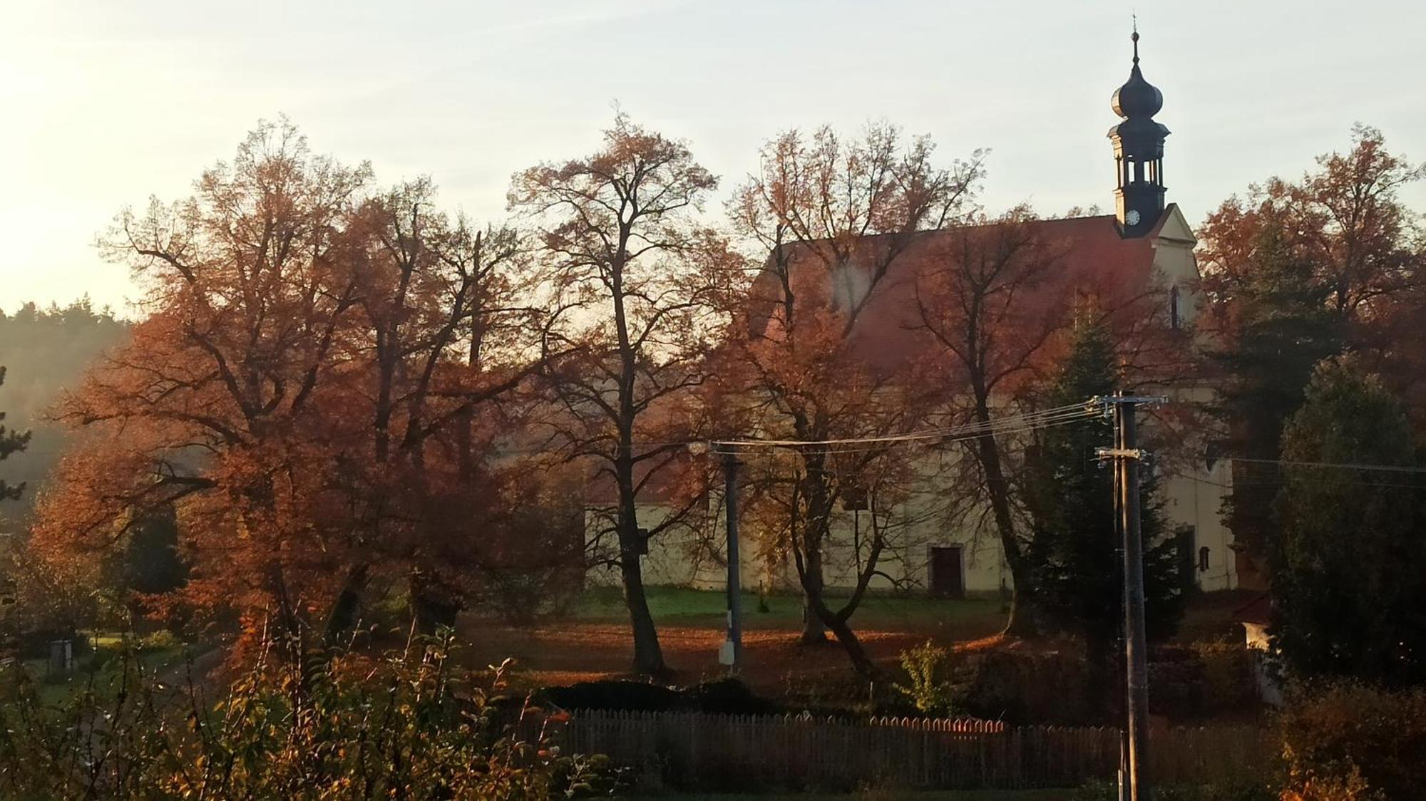 Penzion U Kostela Mláka Buitenkant foto