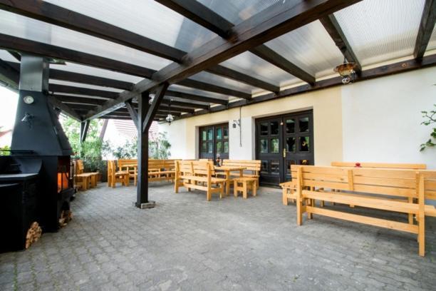 Penzion U Kostela Mláka Buitenkant foto